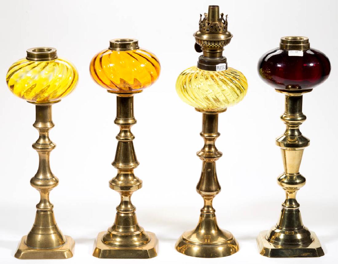 ASSORTED OPTIC PEG LAMPS, LOT OF FOUR (1 of 1)