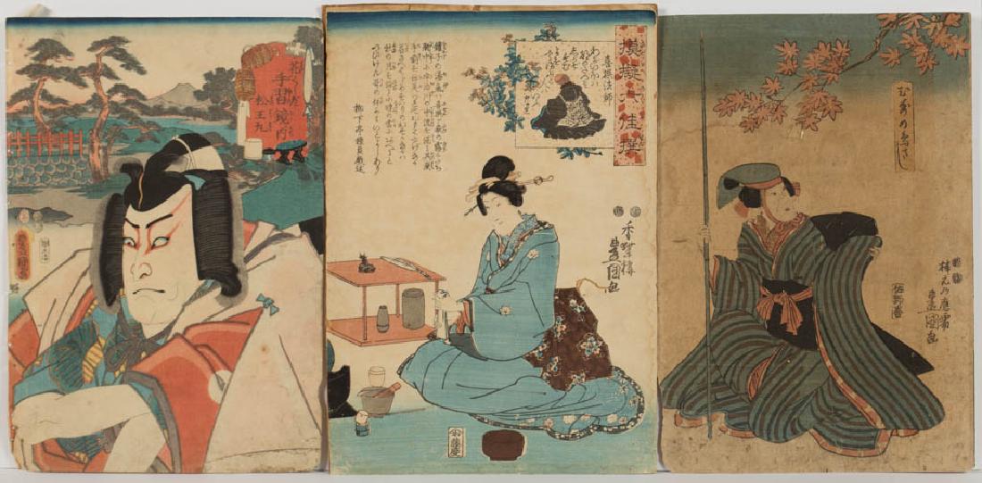 KUNISADA UTAGAWA / TOYOKUNI III (JAPANESE, 1786-1844) (1 of 11)