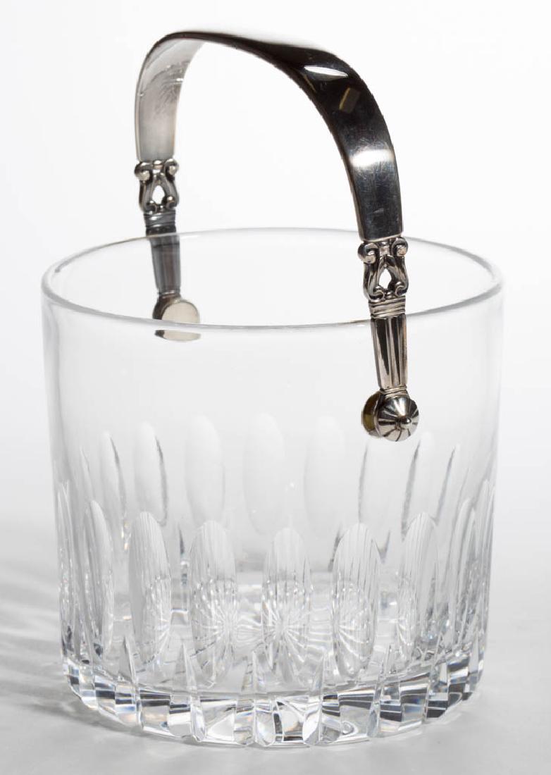 GEORG JENSEN DANISH STERLING SILVER AND CUT GLASS ICE (1 of 1)