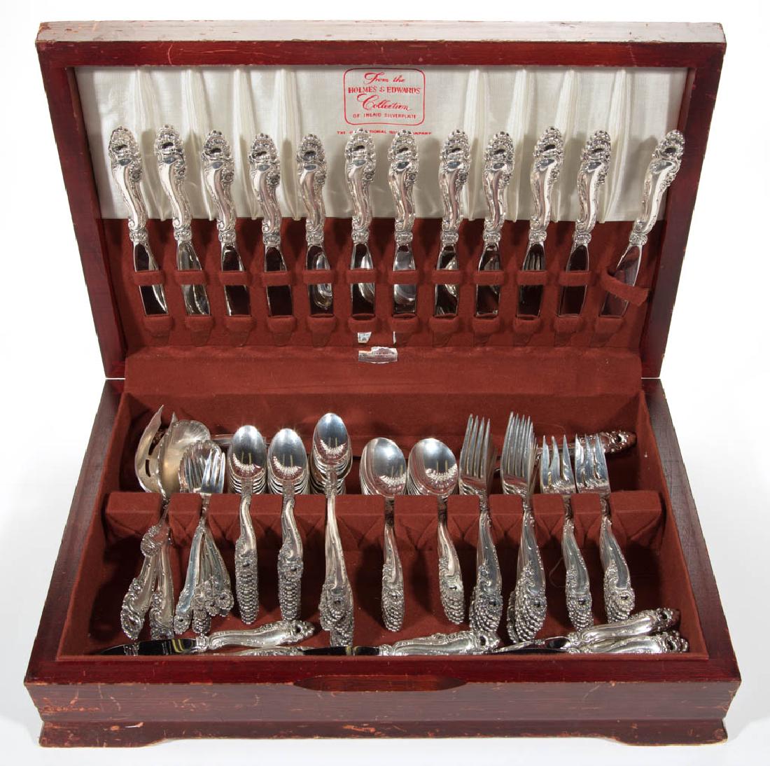GORHAM "DECOR" PATTERN STERLING SILVER FLATWARE