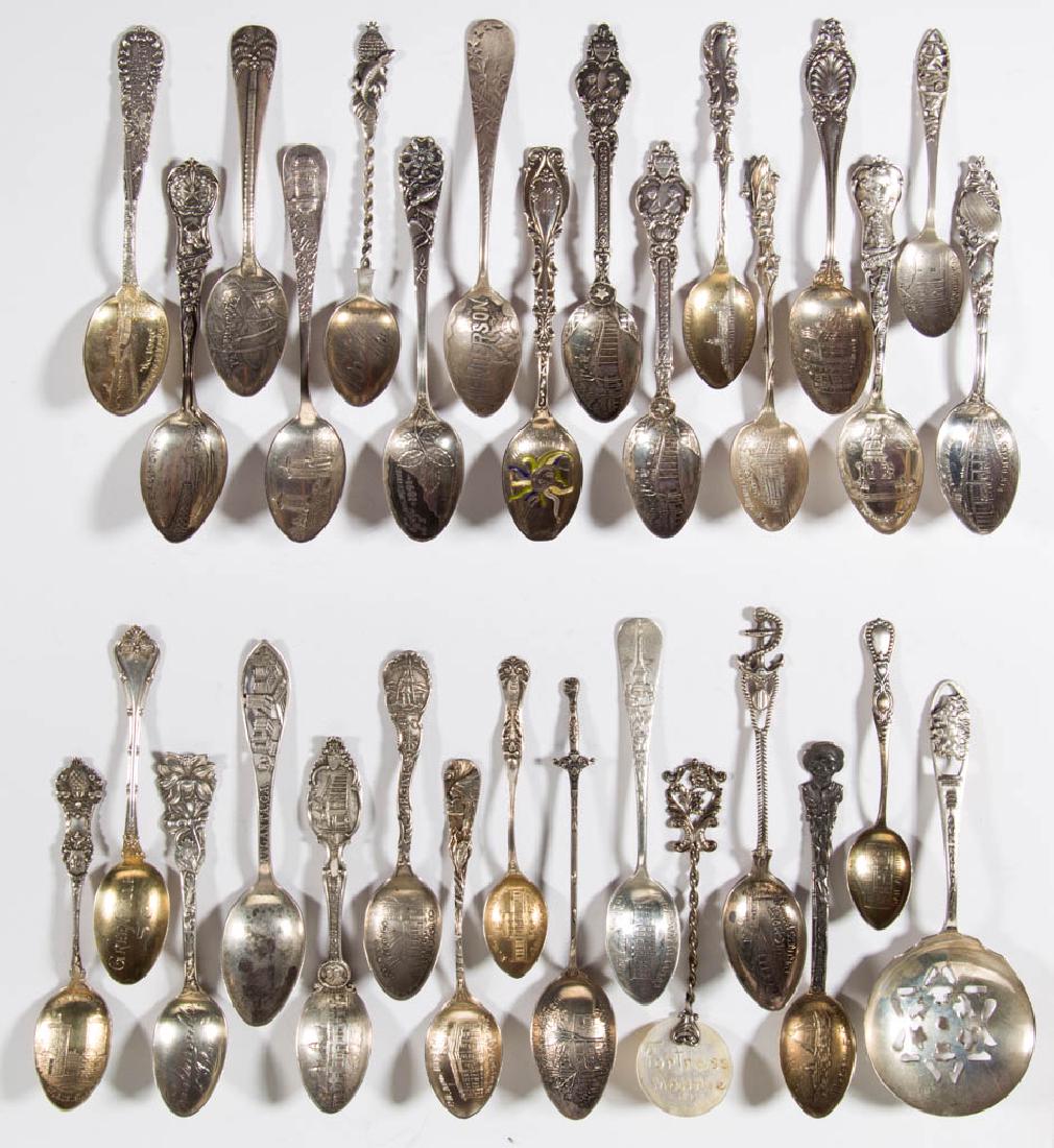 SOUTHERN STATES STERLING SILVER DEMITASSE SOUVENIR (1 of 3)