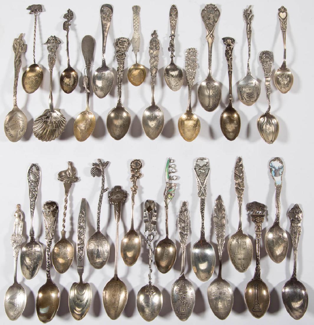 ASSORTED FIGURAL SPORTING / NATURE MOTIF STERLING (1 of 3)