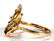 VINTAGE 14K GOLD AND YELLOW SAPPHIRE LADY'S RING - 2