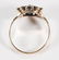ANTIQUE 14K GOLD LADY'S RING - 3