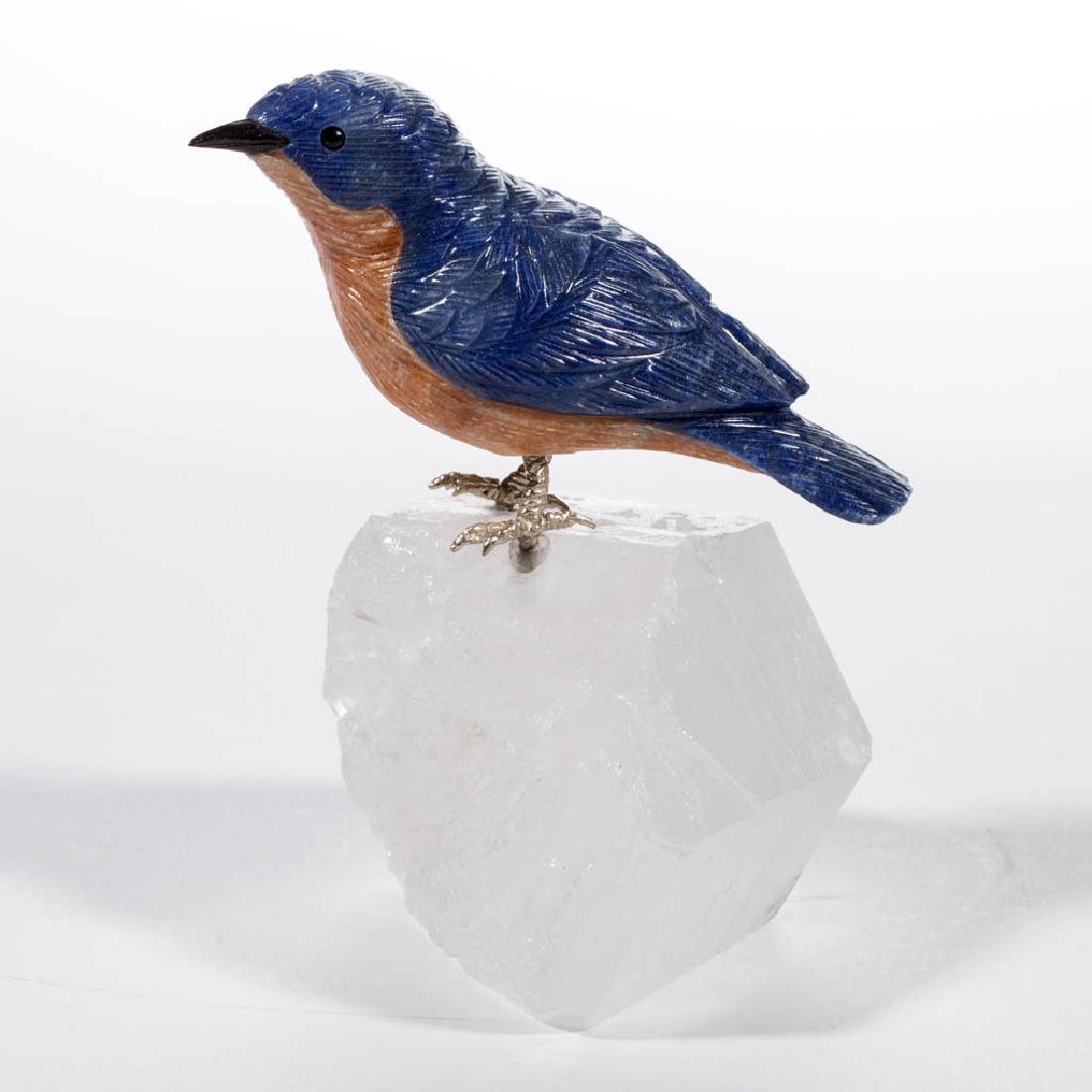 IDAR-OBERSTEIN CARVED GEMSTONE SCULPTURE (1 of 3)