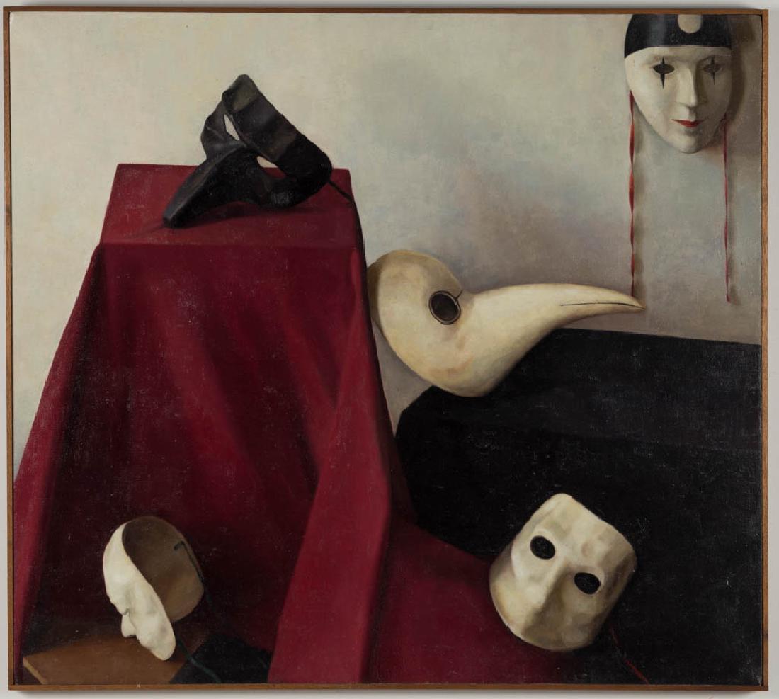 EPHRAIM RUBENSTEIN (AMERICAN, B. 1956) PAINTING (1 of 3)