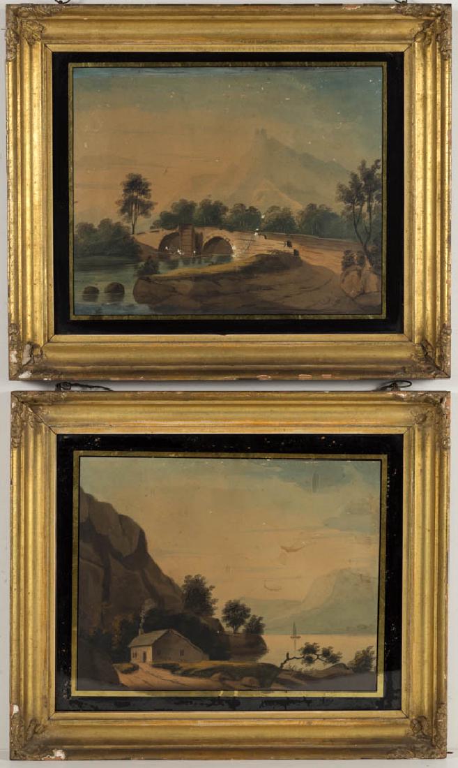 PAIR OF BRITISH SCHOOL (19TH CENTURY) LANDSCAPE (1 of 4)