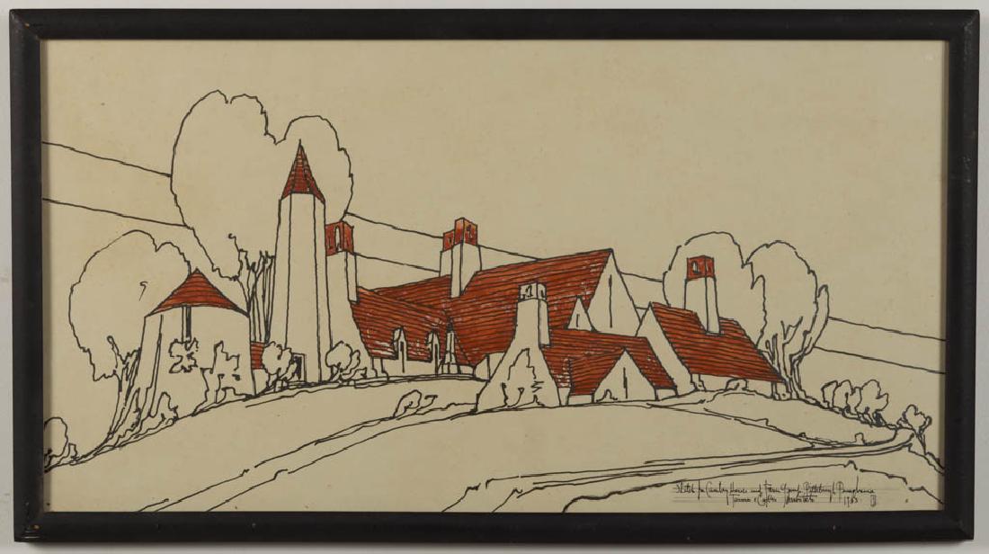 BENNO JANSSEN (AMERICAN, 1874-1964) ARTS & CRAFTS (1 of 2)