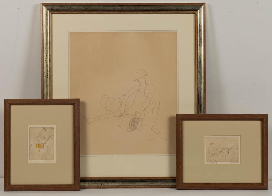 PAIR OF DARCY M. SWOPE (AMERICAN, 20TH CENTURY) (1 of 5)