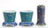 JAPANESE CLOISONNE CERAMIC ARTICLES, LOT OF THREE - 3