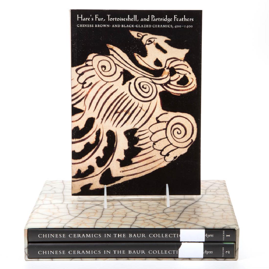 CHINESE CERAMICS REFERENCE VOLUMES, LOT OF THREE (1 of 1)