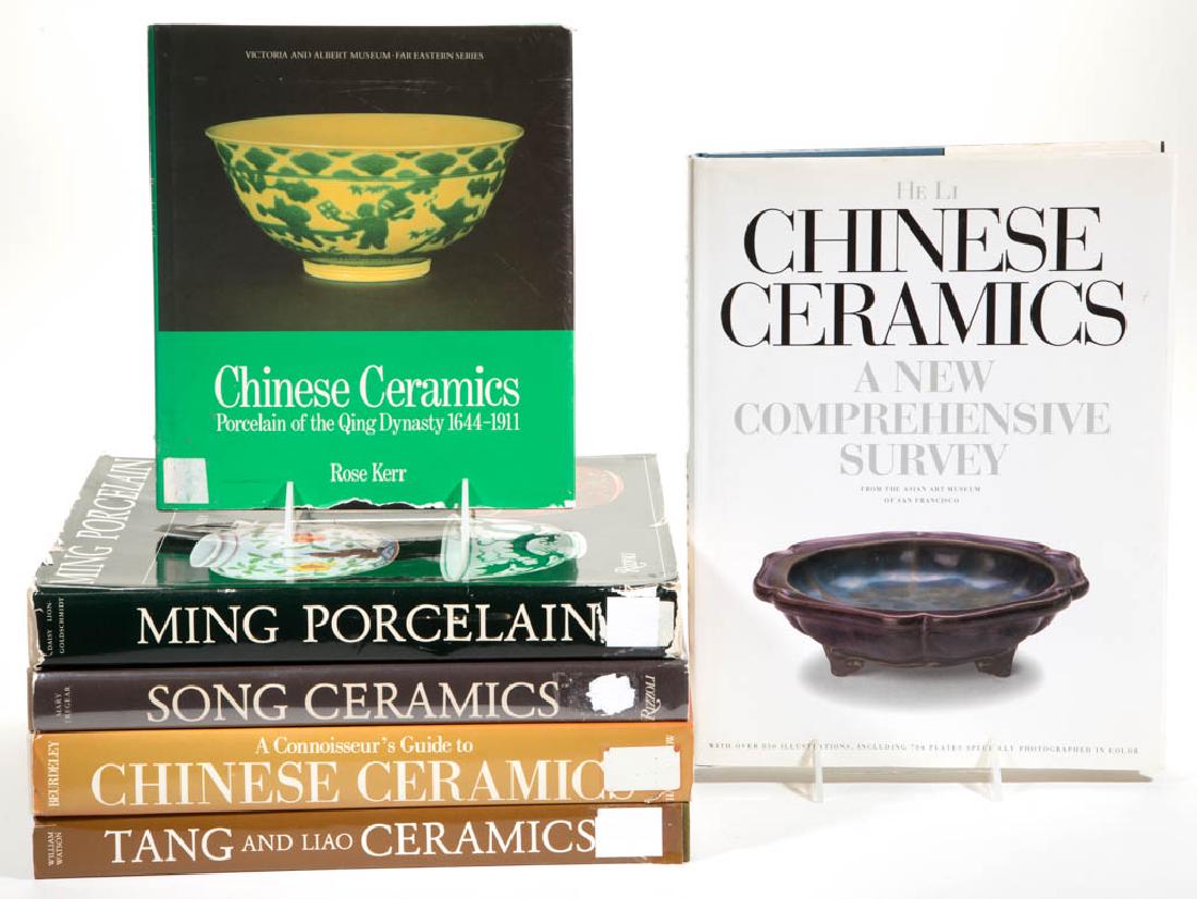 CHINESE CERAMICS REFERENCE VOLUMES, LOT OF SIX (1 of 1)