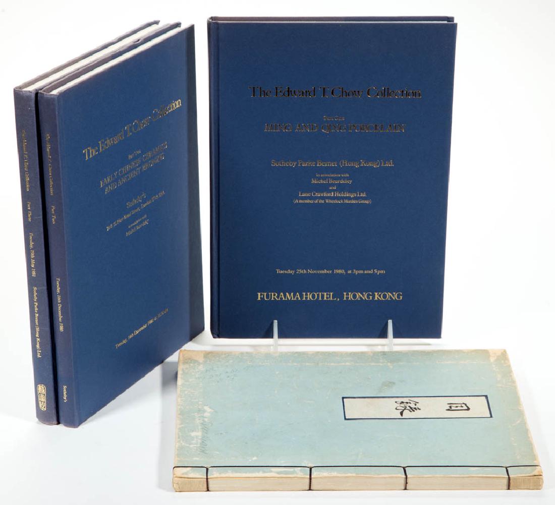 ASSORTED CHINESE CERAMICS / ART AUCTION CATALOGUES, LOT (1 of 1)