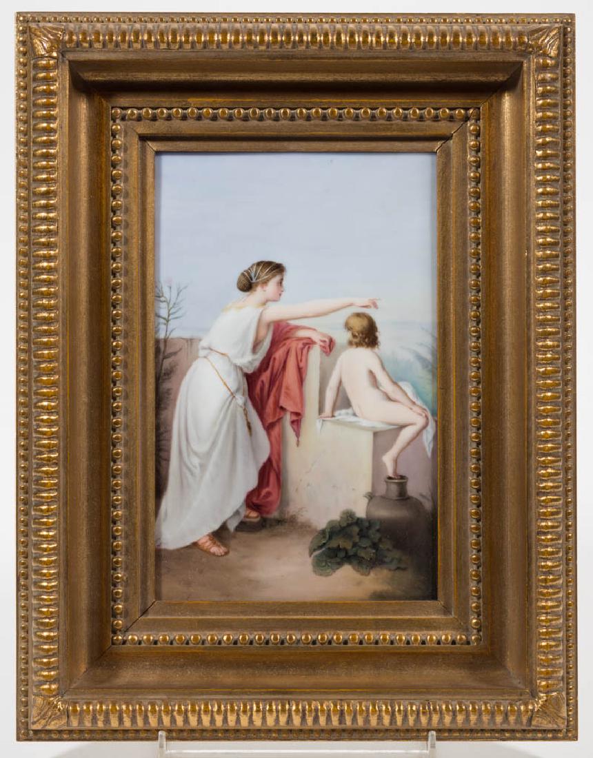 GERMAN KPM PORCELAIN PLAQUE (1 of 4)
