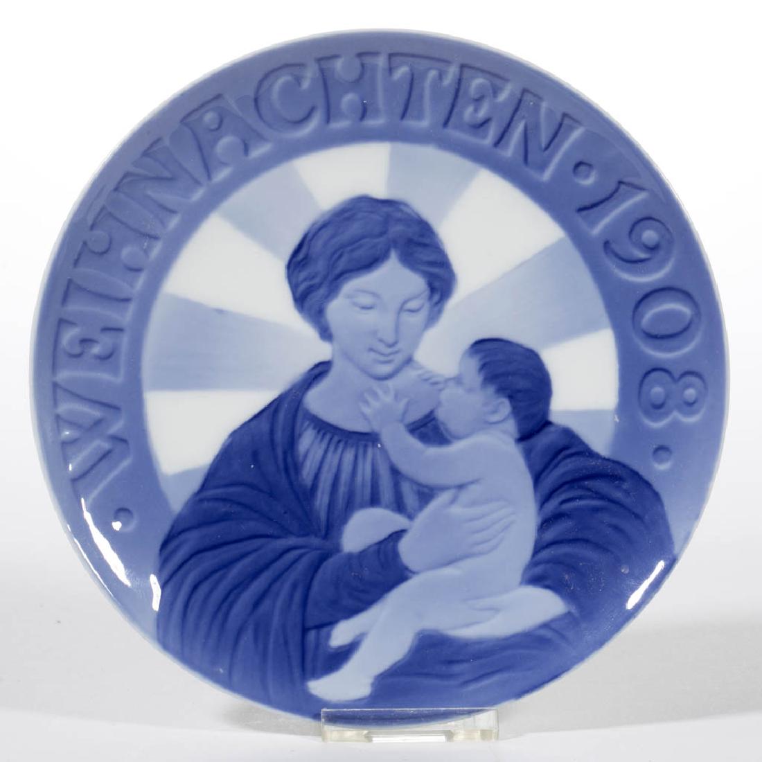 ROYAL COPENHAGEN FIRST ISSUE 1908 MOTHER AND CHILD (1 of 2)