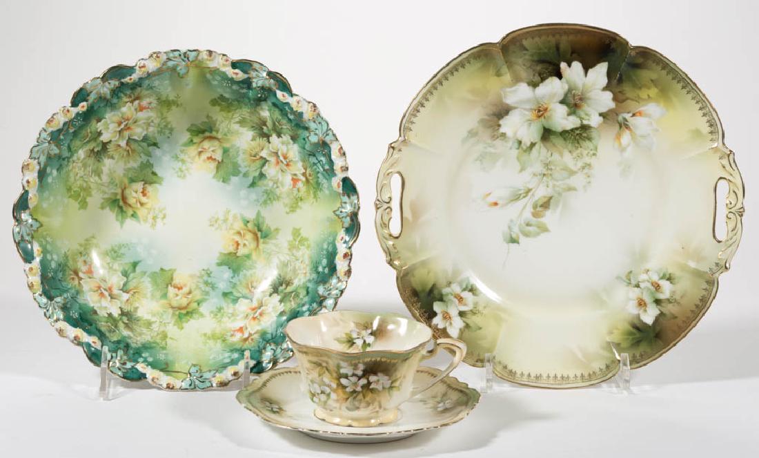 R.S. PRUSSIA / GERMANY CERAMIC ARTICLES, LOT OF FOUR (1 of 1)