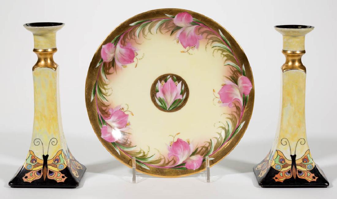 ASSORTED PORCELAIN ARTICLES, LOT OF THREE (1 of 1)