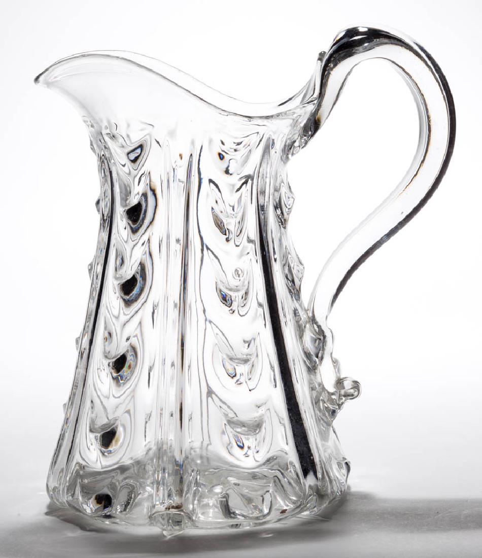 DRAPE AND PILLAR-MOLDED QUART JUG / PITCHER (1 of 1)