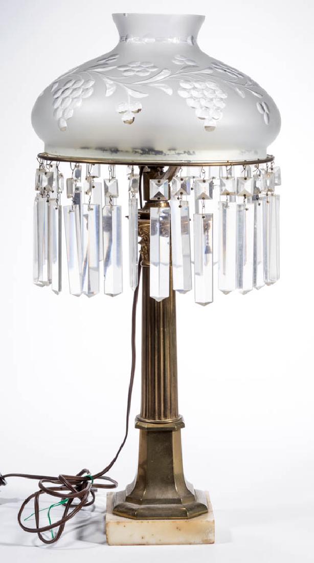 LEWIS VERNON CAST-BRASS SINUMBRA LAMP (1 of 2)