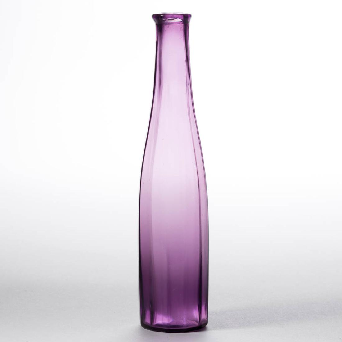 BLOWN-MOLDED PANELLED COMMERCIAL COLOGNE BOTTLE (1 of 1)