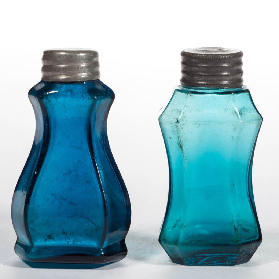 BLOWN-MOLDED COMMERCIAL PUNGENT / SCENT BOTTLES, LOT OF (1 of 1)