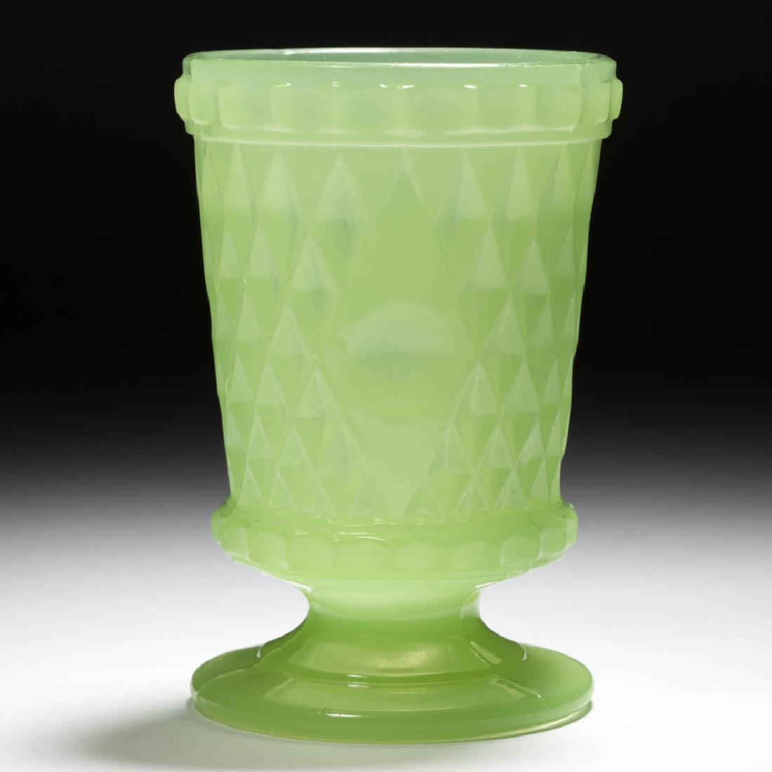 PRESSED INVERTED DIAMOND AND THUMBPRINT SPOON / SPILL (1 of 1)