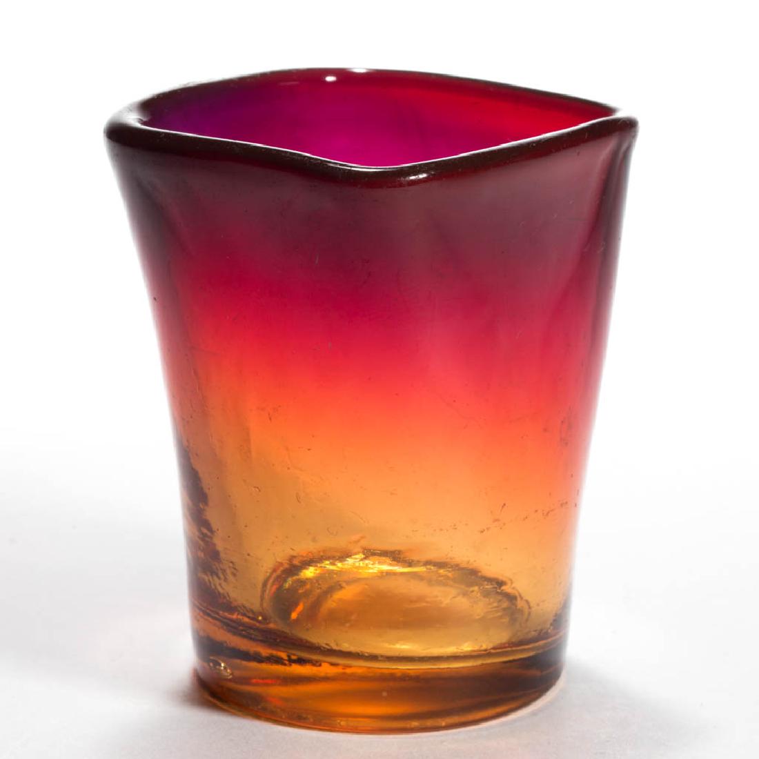 AMBERINA VENETIAN DIAMOND TOOTHPICK HOLDER (1 of 1)