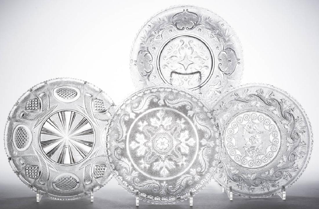 ASSORTED PRESSED LACY NAPPIES, LOT OF FOUR (1 of 1)