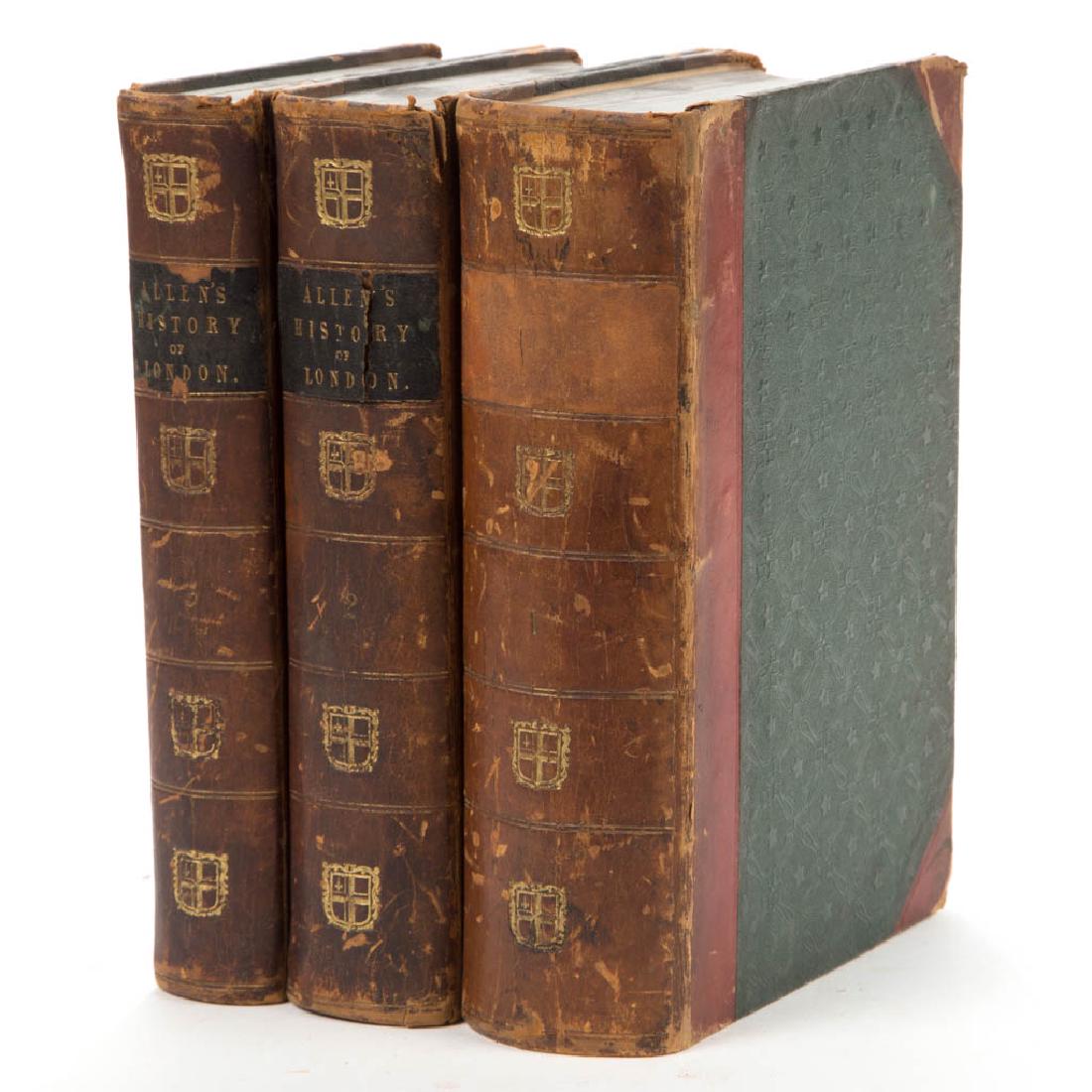 ENGLISH HISTORICAL HISTORY VOLUMES, SET OF THREE (1 of 2)