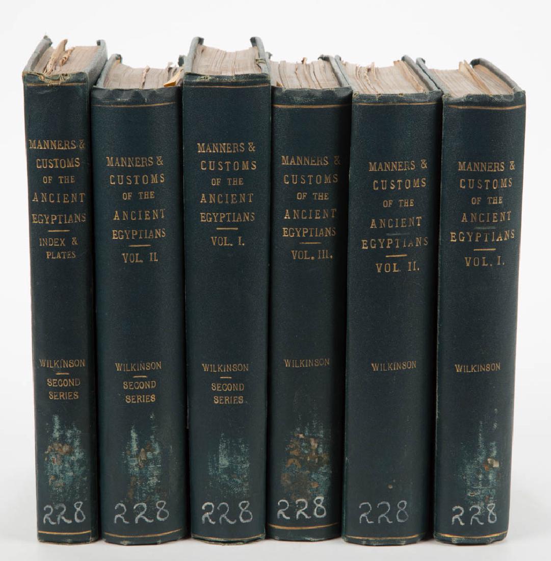 EGYPTIAN HISTORICAL / EGYPTOLOGY VOLUMES, SET OF SIX (1 of 3)