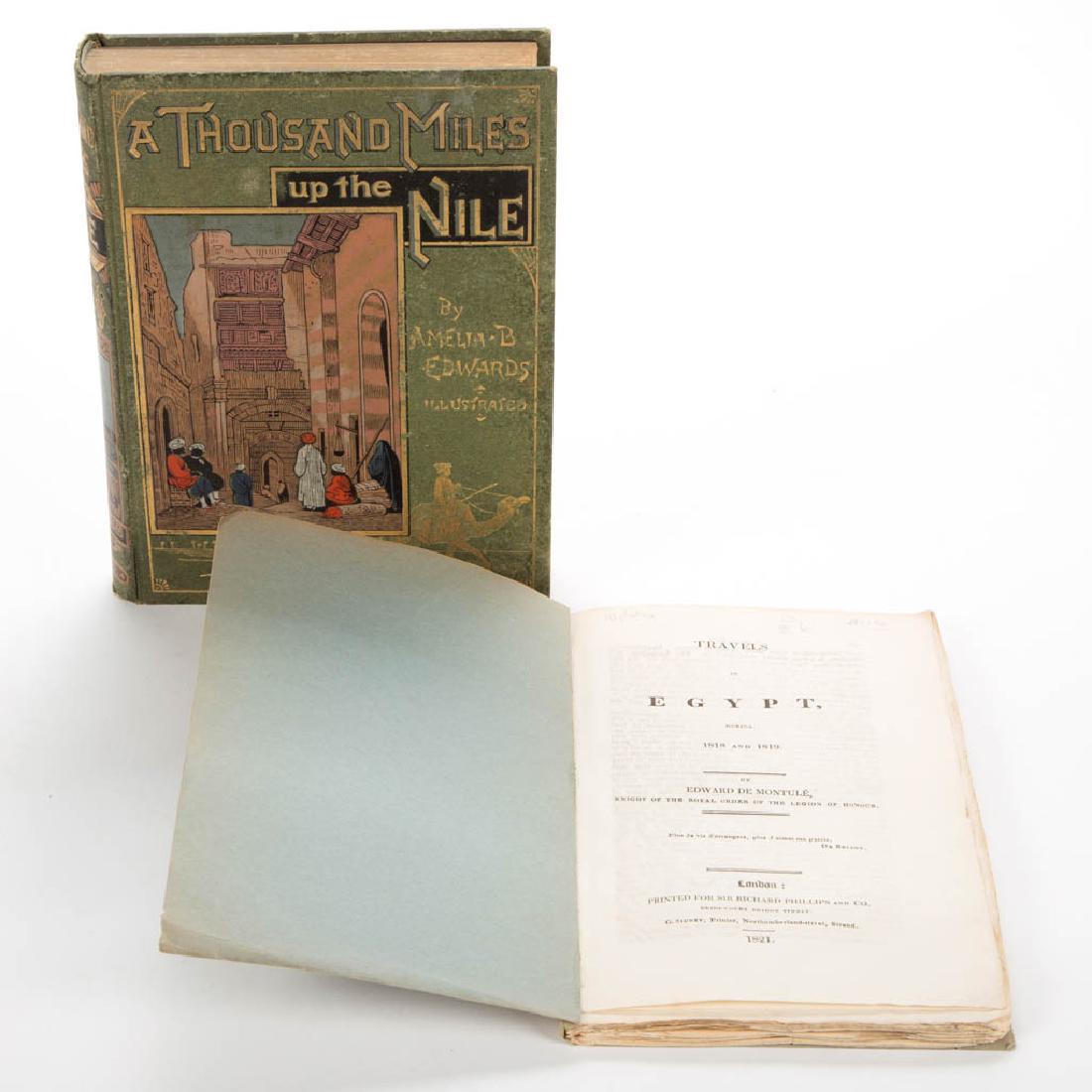 EGYPTIAN HISTORICAL ANTIQUITIES VOLUMES, LOT OF TWO (1 of 1)