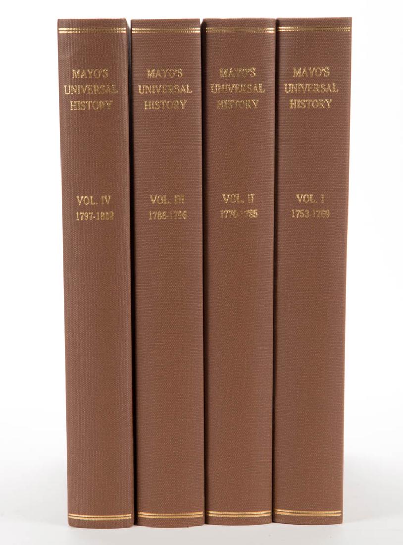 EUROPEAN HISTORICAL HISTORY VOLUMES, SET OF FOUR (1 of 2)