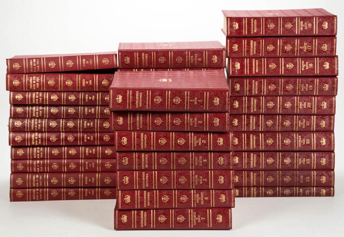 ENCYCLOPEDIA BRITANNICA VOLUMES, SET OF 35 (1 of 1)