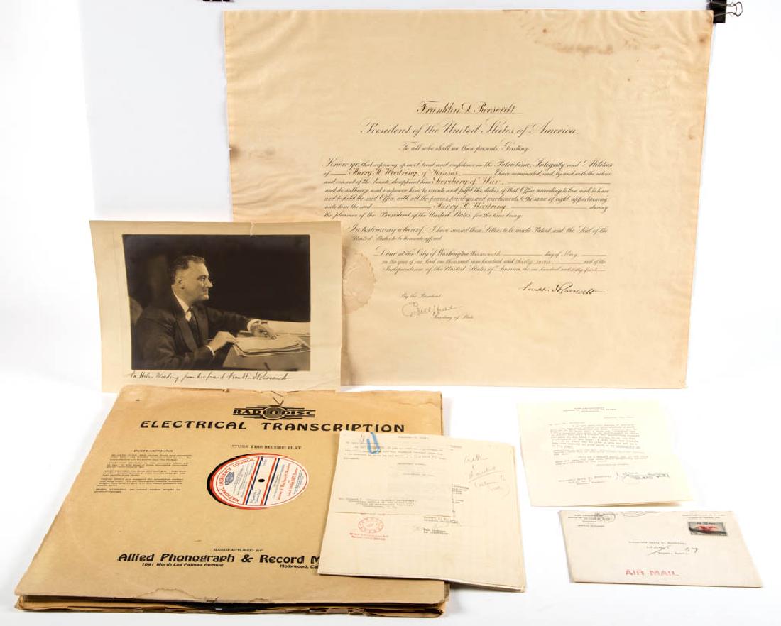 HARRY HINES WOODRING (1887-1967) POLITICAL ARCHIVES AND (1 of 3)