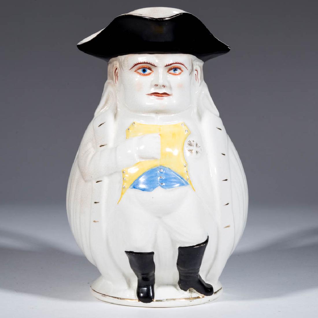 NEW JERSEY NAPOLEON / MCKINLEY TOBY CERAMIC JUG / (1 of 2)