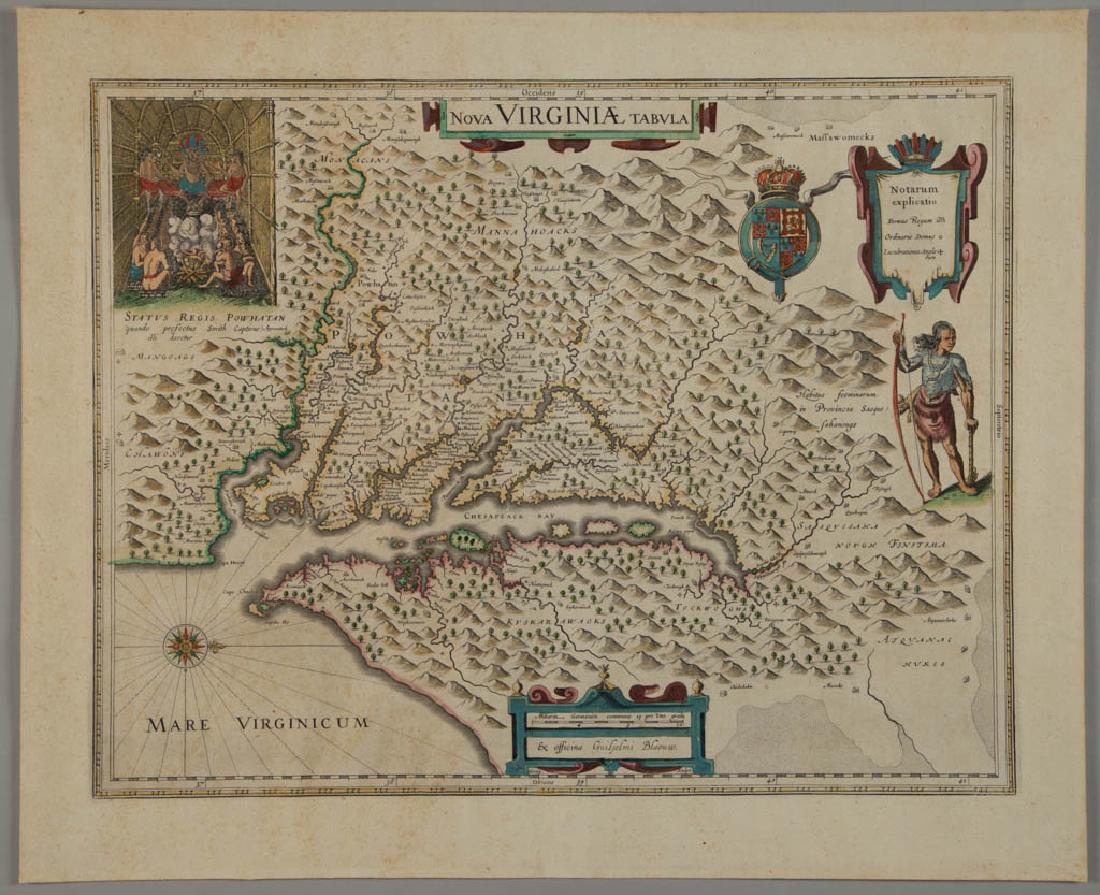 WILLEM JANSZOON BLAEU (DUTCH, 1571-1638) OR HEIRS MAP (1 of 6)