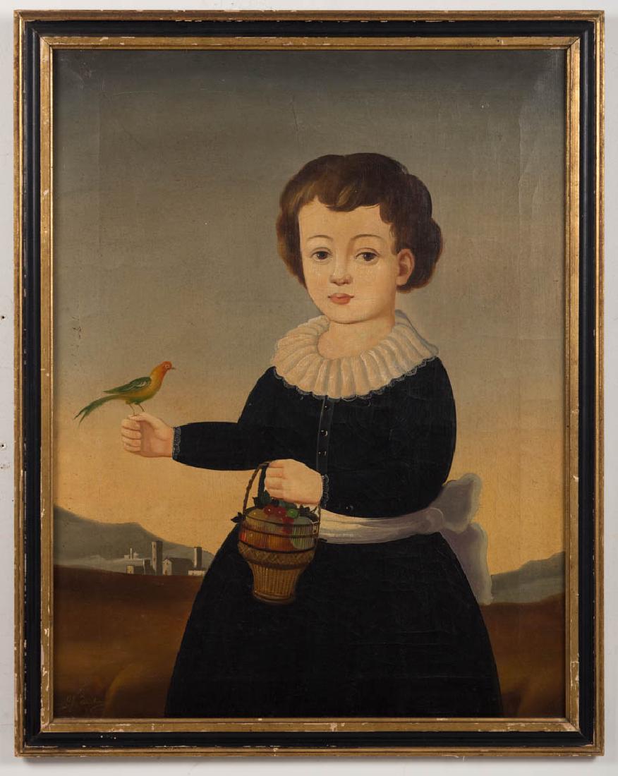 AMERICAN OR EUROPEAN SCHOOL (19TH CENTURY) FOLK ART (1 of 4)