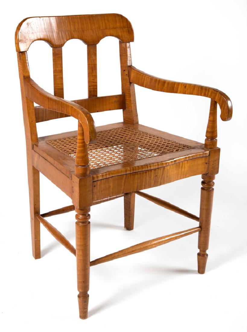 TENNESSEE TIGER MAPLE ARMCHAIR (1 of 3)