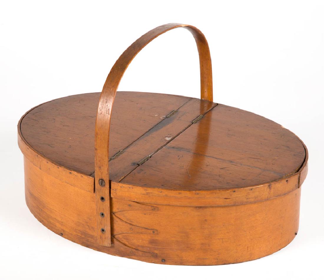 AMERICAN SHAKER THREE-FINGER BENTWOOD BOX (1 of 4)