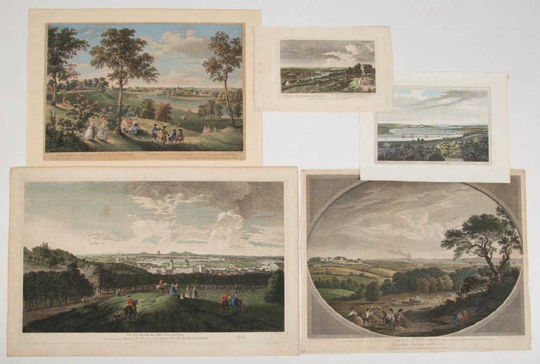 BRITISH / CONTINENTAL SCENIC LANDSCAPE PRINTS, LOT OF (1 of 6)