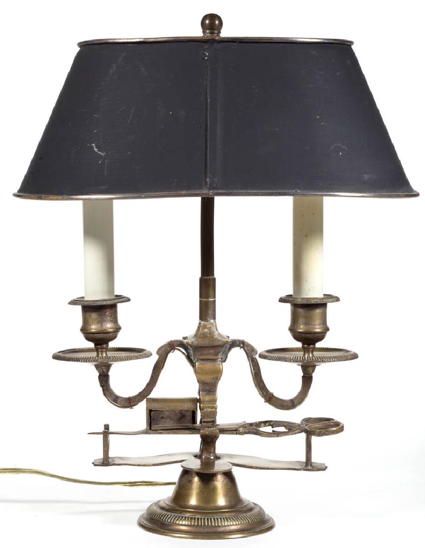 FRENCH BRASS BOUILLOTE LAMP (1 of 2)