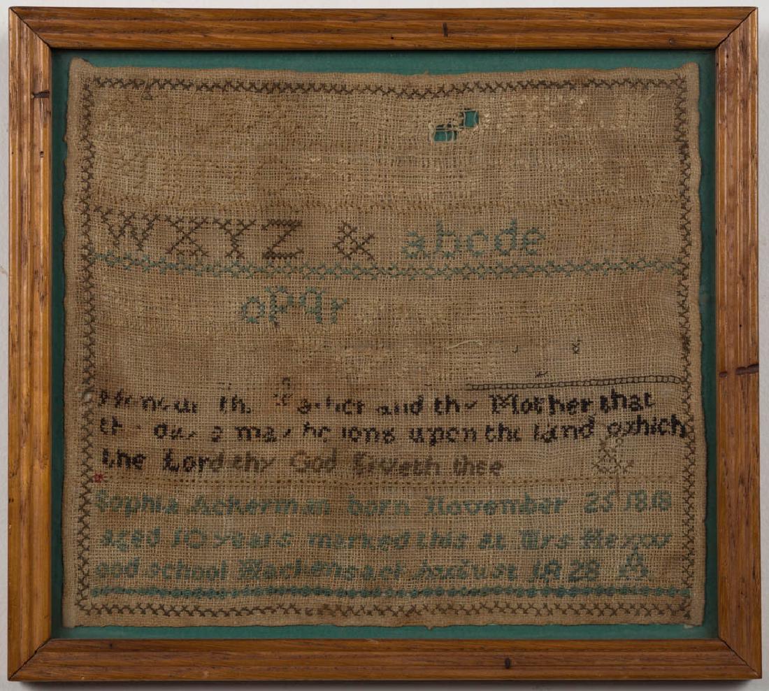 NEW JERSEY NEEDLEWORK SAMPLER (1 of 1)
