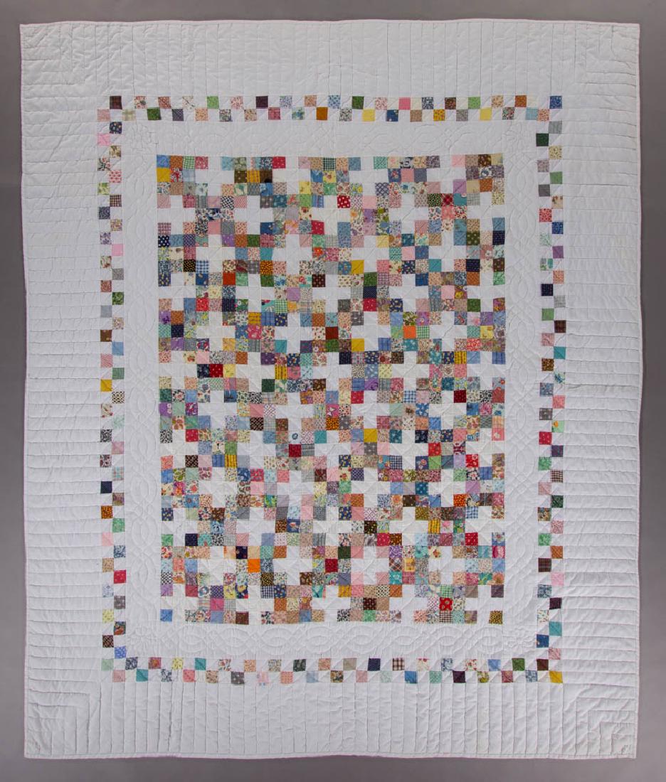 MID-ATLANTIC JIMMY'S NINE PATCH / IRISH CHAIN PIECED (1 of 4)