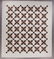 MID-ATLANTIC BROKEN DISHES PIECED QUILT