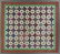 MID-ATLANTIC NINE PATCH AND BROKEN DISHES PIECED QUILT