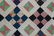 MID-ATLANTIC NINE PATCH AND BROKEN DISHES PIECED QUILT - 3