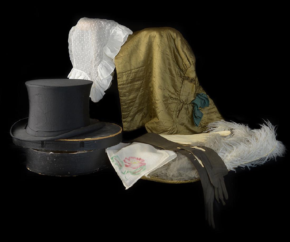 ASSORTED ANTIQUE MEN'S AND LADY'S ACCESSORIES, LOT OF (1 of 10)