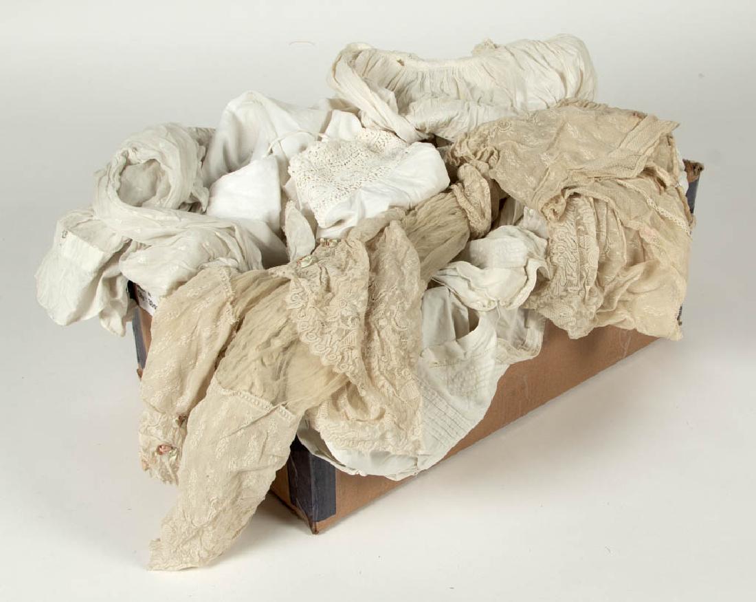 ASSORTED VICTORIAN / VINTAGE WHITE CLOTHING, UNCOUNTED (1 of 1)