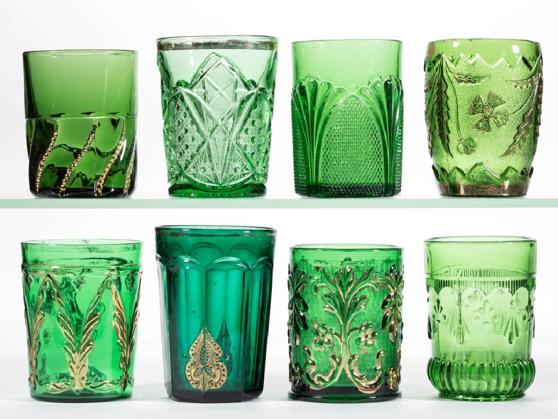 ASSORTED EAPG TUMBLERS, LOT OF EIGHT (1 of 1)
