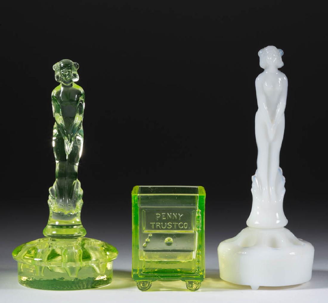 ASSORTED PRESSED NOVELTY ARTICLES, LOT OF THREE (1 of 1)